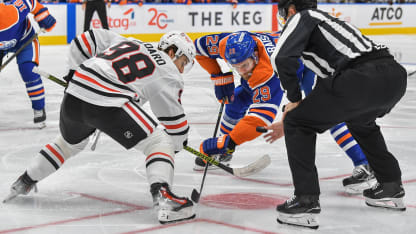 PROJECTED LINEUP: Oilers vs. Blackhawks 11.01.25
