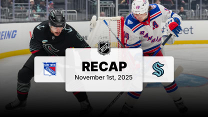 NYR at SEA | Recap
