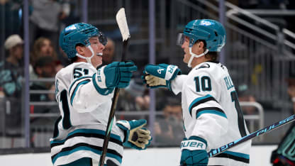 SJS@SEA: Dellandrea scores SHG against 
Joey Daccord