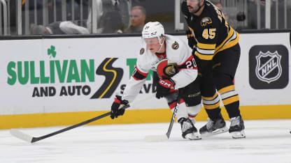 Ottawa Senators Boston Bruins game recap November 6 2025