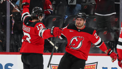 Meier rettet perfekte Bilanz fuer die New Jersey Devils