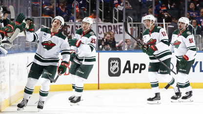 MIN@NYI: Faber scores goal against David Rittich