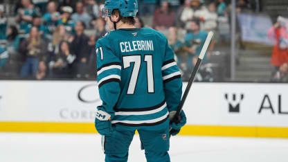 Celebrini tasoittaa läpiajosta