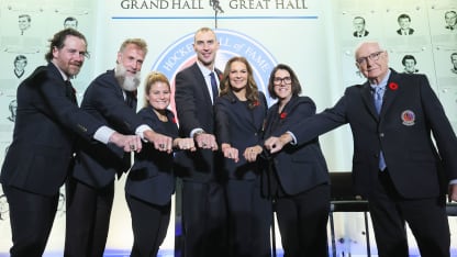 Hockey Hall of Fame class talks influences at ring ceremony