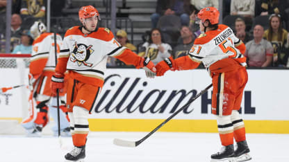 ANA@VGK: Vatrano scores goal against Akira Schmid