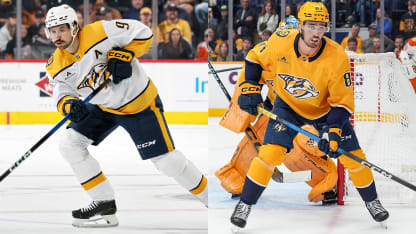 Forsberg, Wilsby eager to give back at Global Series with Nashville Predators