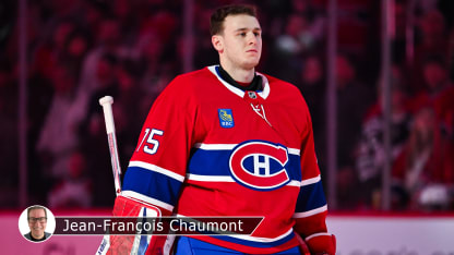 Jakub Dobes bête émotive gardien Canadiens