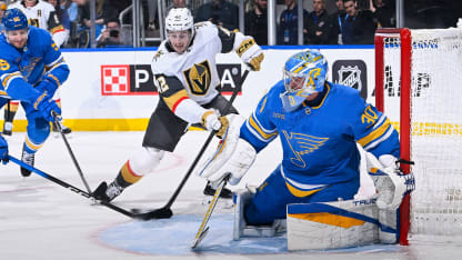 Vegas Golden Knights St. Louis Blues game recap November 15 2025