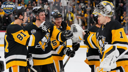 Pittsburgh Penguins boosted by Sidney Crosby Evgeni Malkin in Global Series win