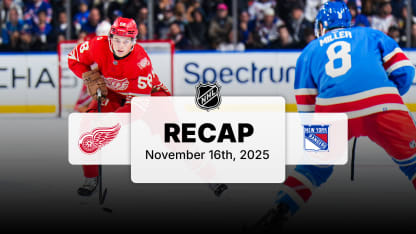 DET at NYR | Recap