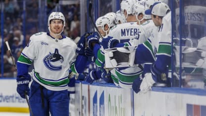 VAN@TBL: O'Connor scores goal against Jonas Johansson