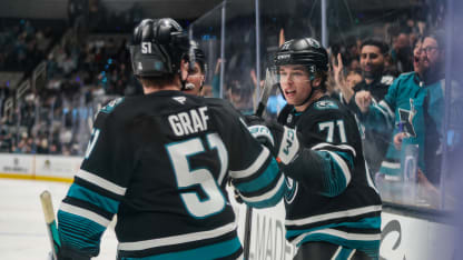 Celebrini strikes again