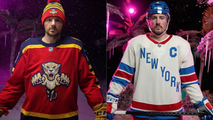 Winter Classic jerseys nostalgic flair for New York Rangers Florida Panthers