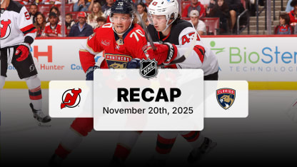 Spielbericht: FLA 1, NJD 0