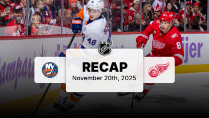 Spielbericht: NYI 5, DET 0