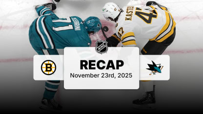 Sestřih: SJS-BOS 3:1