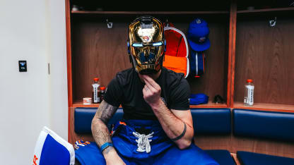 Rittich Gets Iron Man Mask After Shutting Out Seattle