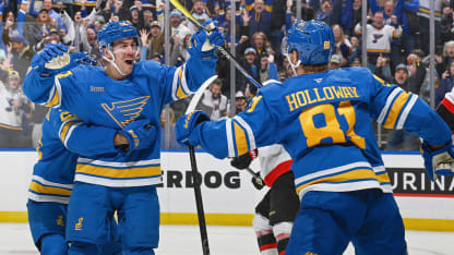Ottawa Senators St. Louis Blues game recap November 28 2025