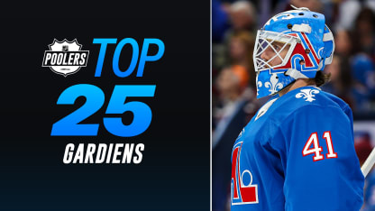 Poolers : Le top-25 des gardiens