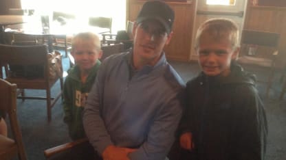 Xavier Villeneuve with Crosby