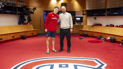Andrei Markov starts homecoming celebrations