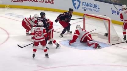 DET@CBJ: Johnson scores goal against Cam Talbot