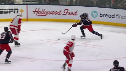 Fantilli drills one on the man advantage