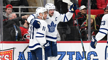 Matthews finishes Domi's feed