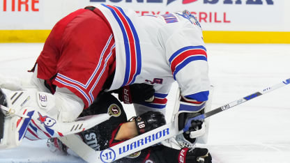 NYR@OTT: Shesterkin with a great save against Tim Stutzle