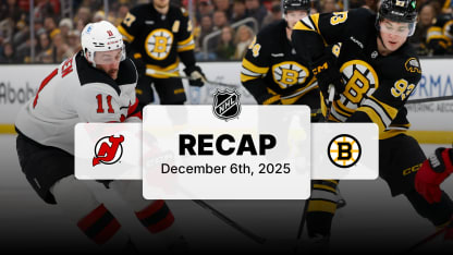 NJD at BOS | Recap