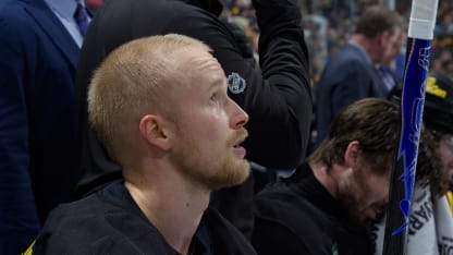 Canucks center Elias Pettersson missade lagets seger över Wild