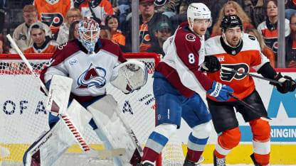 Colorado Avalanche Philadelphia Flyers game recap December 7 2025