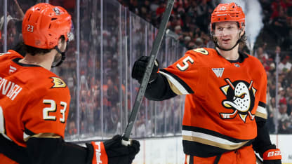 Trouba strikes first