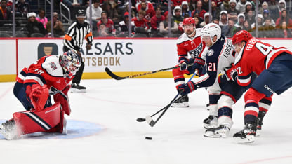 Columbus Blue Jackets Washington Capitals game recap December 7 2025
