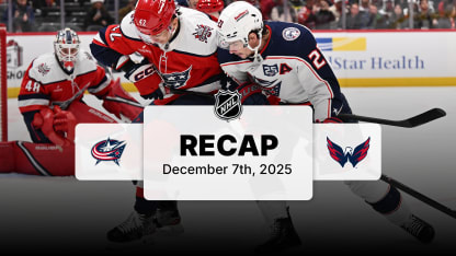 CBJ at WSH | Recap