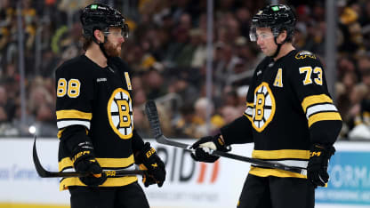 David Pastrnak Charlie McAvoy to travel with Boston Bruins could return to lineup this week