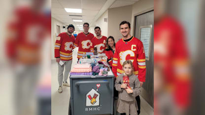 Flames at Ronald McDonald House