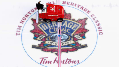 2016 Hertitage Classic center ice logo