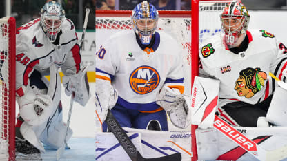 Thompson - Sorokin - Knight nhl edge stats vezina race