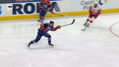 DET@EDM: Ekholm scores goal against Cam Talbot