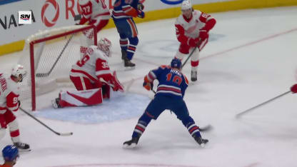 Hyman buries McDavid's insane feed