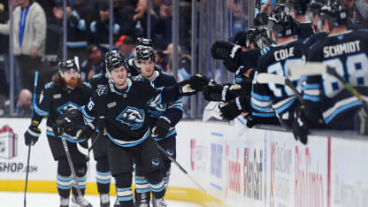 SEA@UTA: Yamamoto scores goal against Philipp Grubauer 