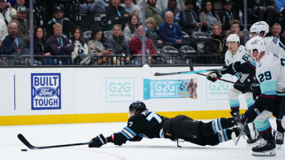 SEA@UTA: Peterka scores empty-net goal