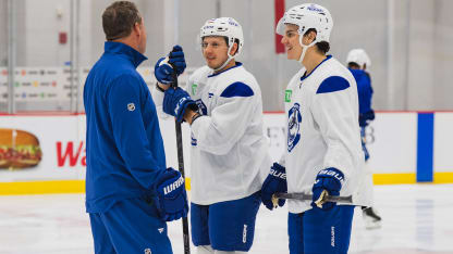 Marco Rossi zeev buium VAN morning skate