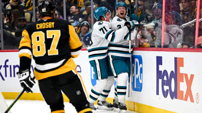San Jose Sharks Pittsburgh Penguins game recap December 13 2025