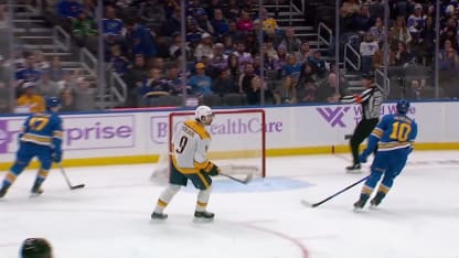 Forsberg completes hat trick on empty netter