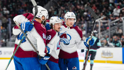 Girard drills one-timer