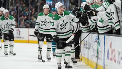 Johnston turns and fires it home