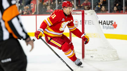 SEA@CGY: Backlund with an Empty-Net Goal vs. Seattle Kraken