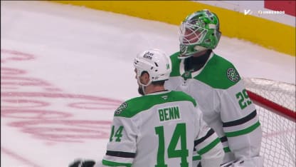 DAL@SJS: Benn with an Empty-Net Goal vs. San Jose Sharks